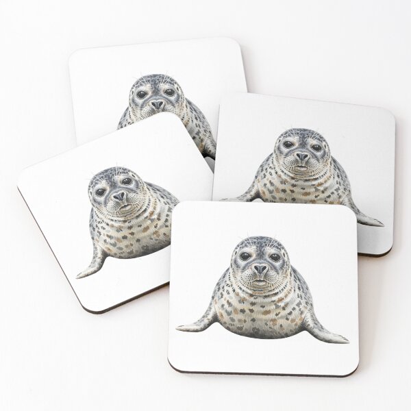 Item preview, Harbor seal designed and sold by 4rtistcDrift.