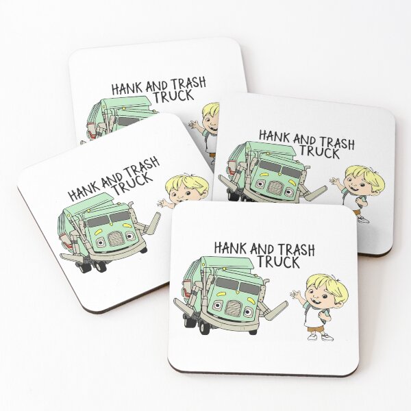 Item preview, Hank and trash truck designed and sold by pixelrebellion77.