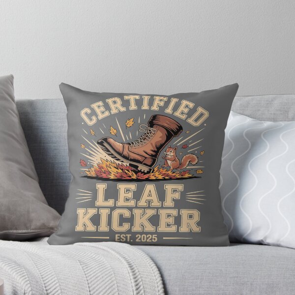Item preview, Certified leaf kicker - Autumn wonder - The original autumn - Autumn is back - The joy of autumn - Funky autumn - Make fun with autumn - Say it with autumn - Autumn for you designed and sold by JansenGS.