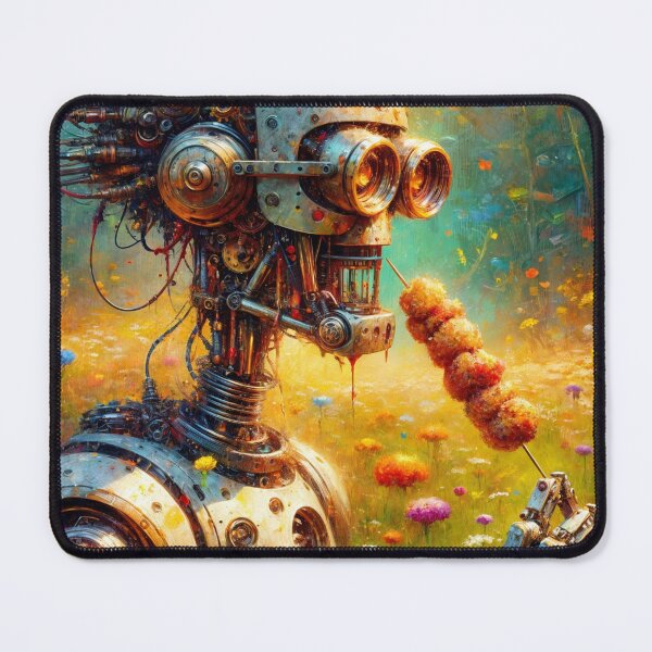 Item preview, Robot Eating a Skewer designed and sold by M-Y-A-R-T-.