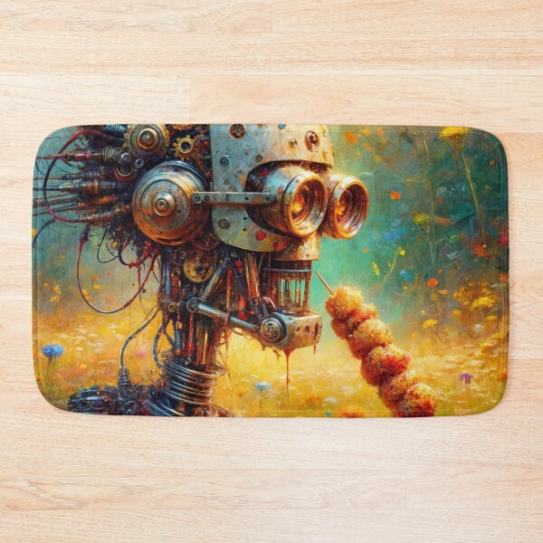 Item preview, Robot Eating a Skewer designed and sold by M-Y-A-R-T-.