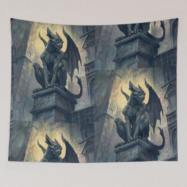 Item preview, Gothic Dark Academia Gargoyle designed and sold by bapupa.