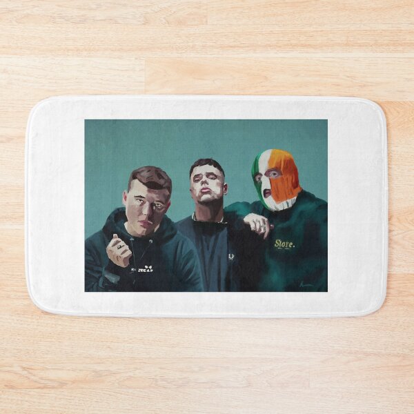 Item preview, Painting of Irish band Kneecap designed and sold by thehat24.