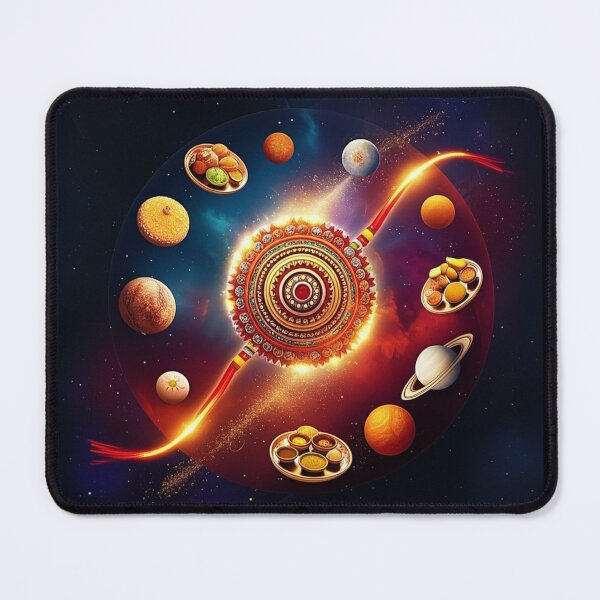 Item preview, Rakhi in the Cosmic Universe designed and sold by PrintBreeze.