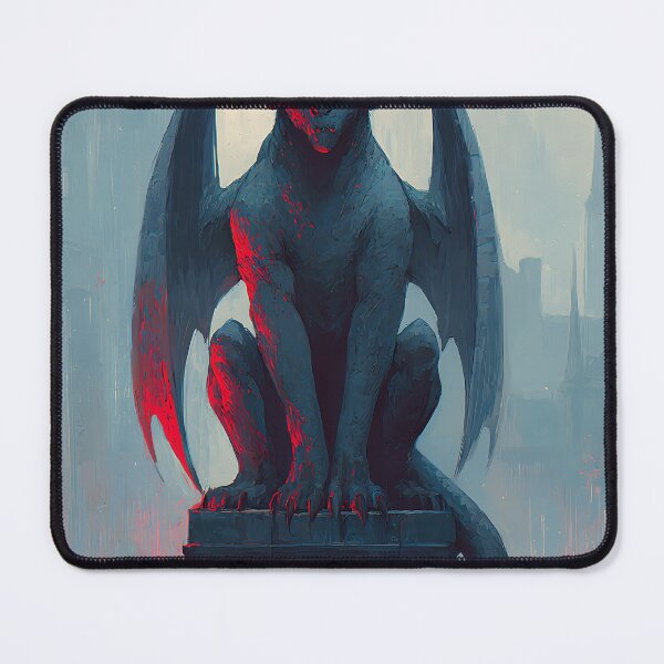 Item preview, Eerie Dark Academia Gargoyle Guardian designed and sold by bapupa.
