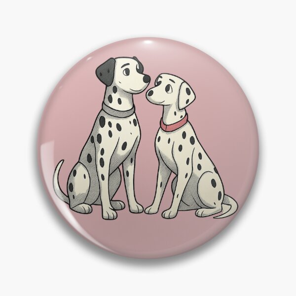 Item preview, almatian Couple Love designed and sold by CreativeThoughts .