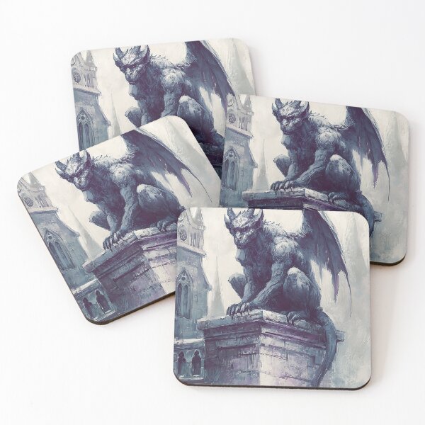 Item preview, Moody Dark Academia Gargoyle Statue designed and sold by bapupa.