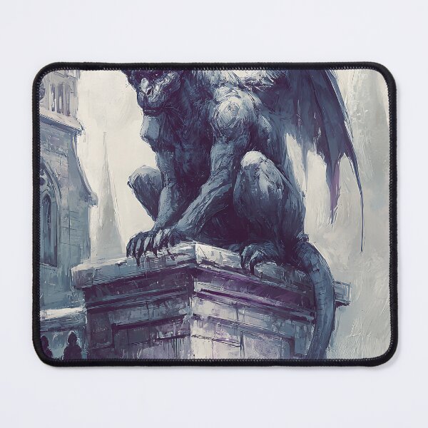 Item preview, Moody Dark Academia Gargoyle Statue designed and sold by bapupa.