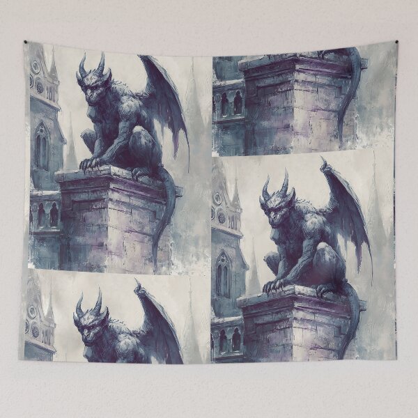 Item preview, Moody Dark Academia Gargoyle Statue designed and sold by bapupa.
