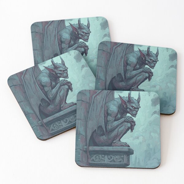 Item preview, Brooding Dark Academia Gargoyle designed and sold by bapupa.
