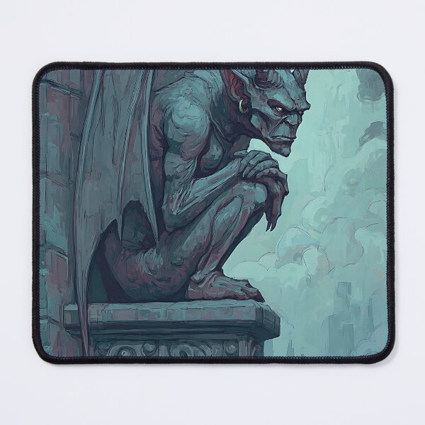 Item preview, Brooding Dark Academia Gargoyle designed and sold by bapupa.