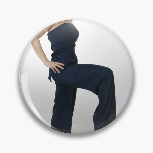 Item preview, Blond curvy model in black jumpsuit designed and sold by prosperity2025.