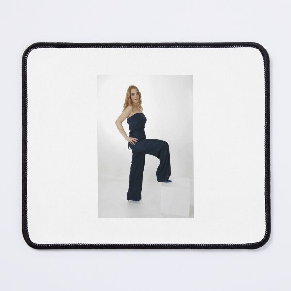 Item preview, Blond curvy model in black jumpsuit designed and sold by prosperity2025.