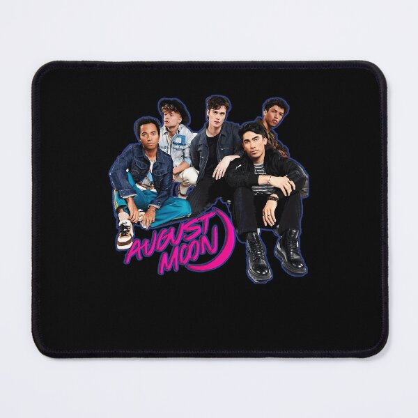 Item preview, August Moon Boyband – Unauthorized Fan Art Warning designed and sold by maslachfi.