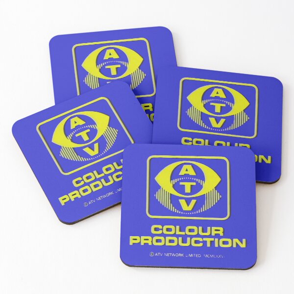 Item preview, ATV Colour Production TV Logo designed and sold by Wanderdreaming.
