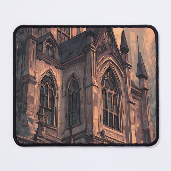 Item preview, Haunted Dark Academia Gothic Architecture designed and sold by bapupa.