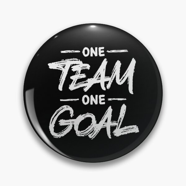 Item preview, one team one goal designed and sold by Zagach Letters.