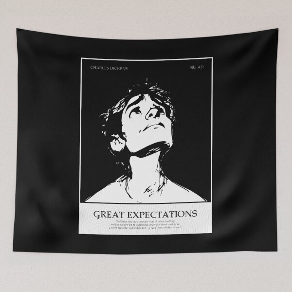 Item preview, Great Expectations Quote (Charles Dickens) designed and sold by Y.S. Stephen.