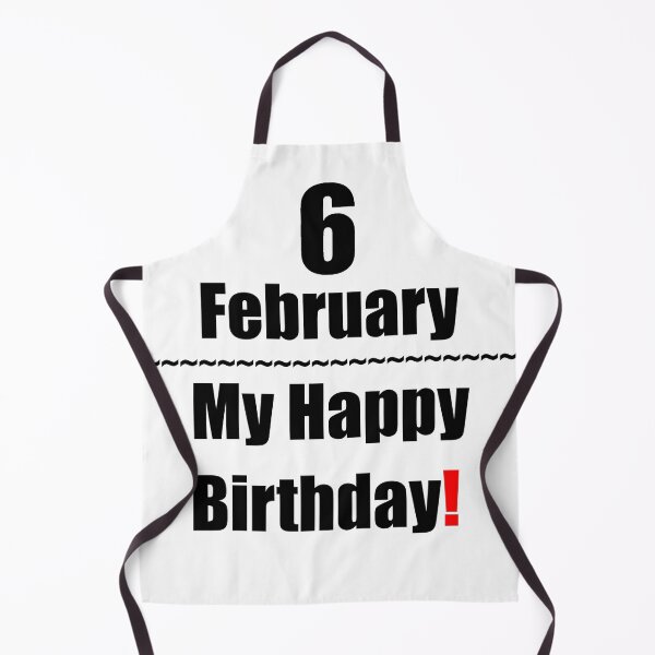 Item preview, 6 February Birthday designed and sold by ariksworld.