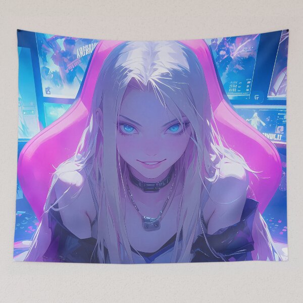 Item preview,  Winry Rockbell Fullmetal Alchemist Neon Gamer Glow Anime Girl Waifu designed and sold by HumbertoValveno.