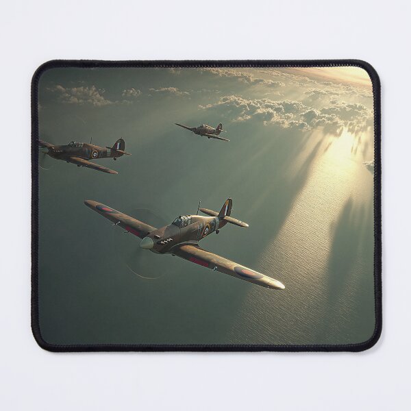 Artikelvorschau, RAF Hurricane Formation Freiheit in Formation entworfen und verkauft von Skyframe Aviation.