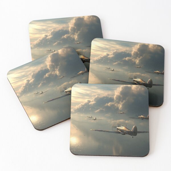 Item preview, Camouflaged Formation Wings Over Water designed and sold by Skyframe Aviation.