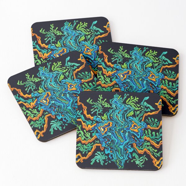 Item preview, Radiant waves of abstract energy designed and sold by Sigtrix.