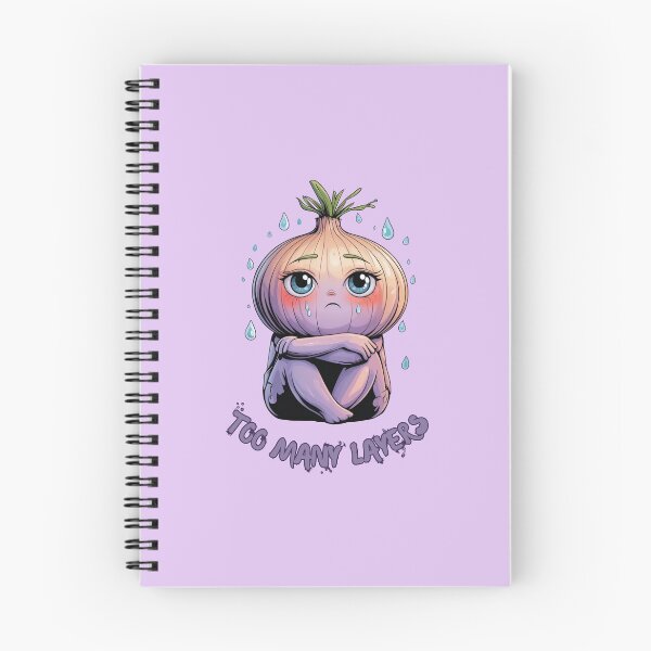 Item preview, Overthinking Onion – Too Many Layers designed and sold by 0606PM.