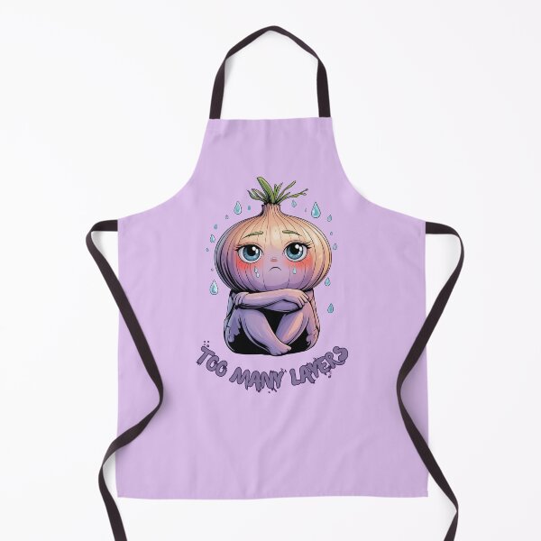 Item preview, Overthinking Onion – Too Many Layers designed and sold by 0606PM.
