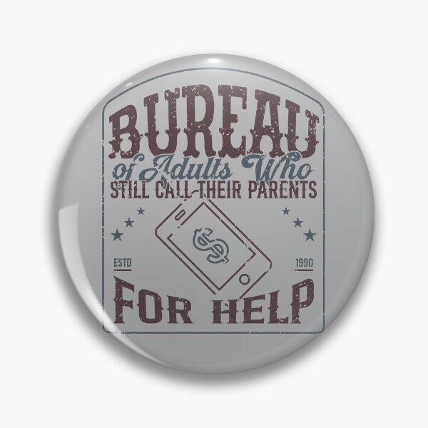 Item preview, Bureau of Adults Who Still Call Their Parents for Help designed and sold by Milena R..