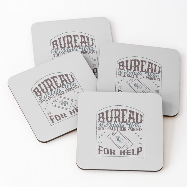 Item preview, Bureau of Adults Who Still Call Their Parents for Help designed and sold by Milena R..