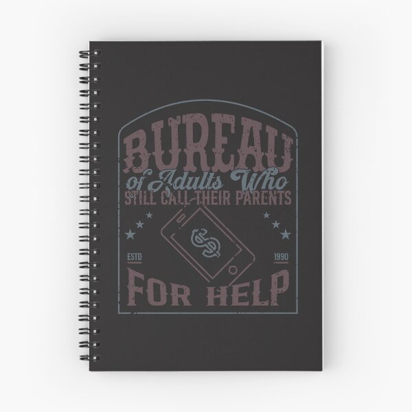 Item preview, Bureau of Adults Who Still Call Their Parents for Help designed and sold by Milena R..