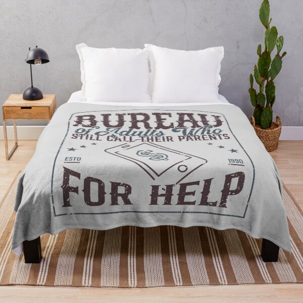 Item preview, Bureau of Adults Who Still Call Their Parents for Help designed and sold by Milena R..