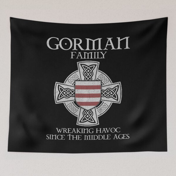 Item preview, Gorman Family Crest – Medieval Heritage Emblem for Ancestry Lovers & Vintage Style Fans designed and sold by 9X FR.