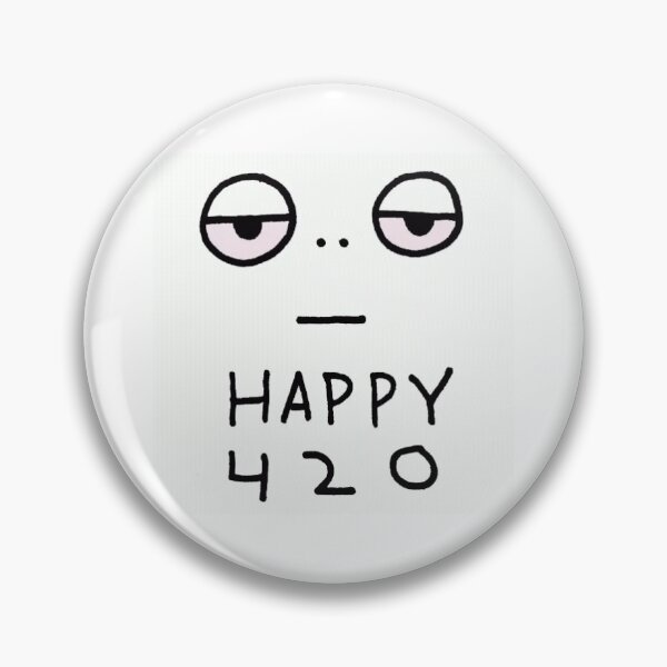Item preview, happy 420 designed and sold by BrainPunt Media.