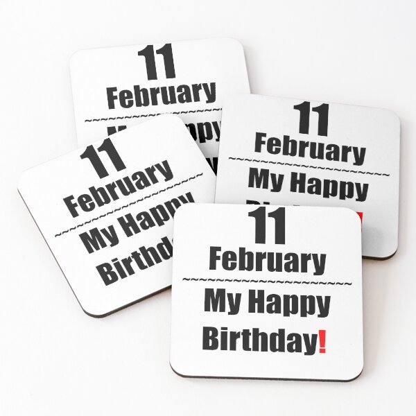 Item preview, 11 February Birthday designed and sold by ariksworld.