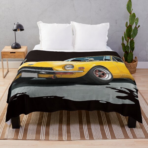 Item preview, Sunny yellow vintage car dream designed and sold by Majorprint.