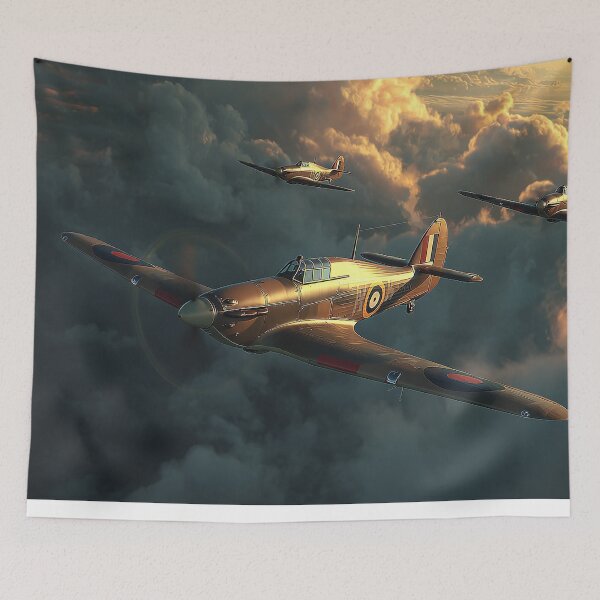 Item preview, Historic Hurricane Squadron Fighter Escort designed and sold by Skyframe Aviation.