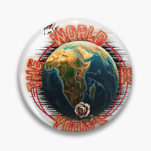 Item preview, THE WORLD IS YOUR'S WITH ROSES designed and sold by THEPLUGceoMERCH.