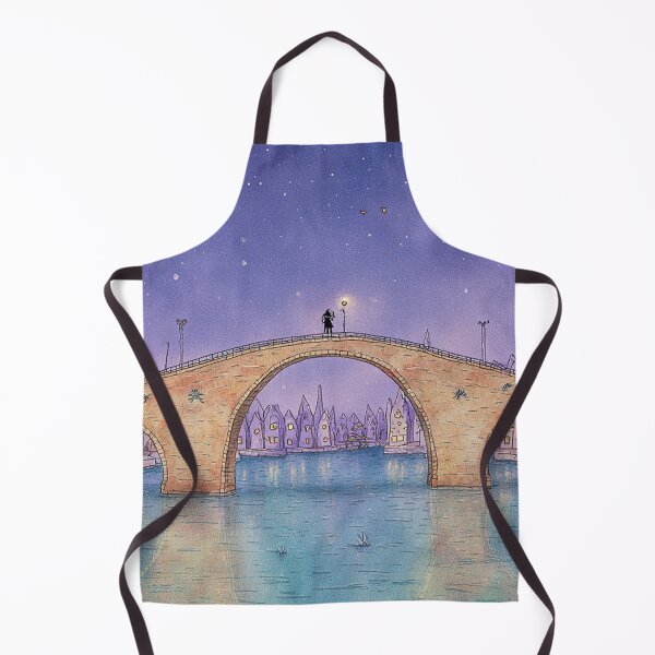 Item preview, Under the Starlit Bridge designed and sold by Whimsical Hug.