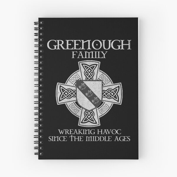 Item preview, Greenough Family Crest – Medieval Heritage Emblem for Ancestry Lovers & Vintage Style Fans designed and sold by 9X FR.