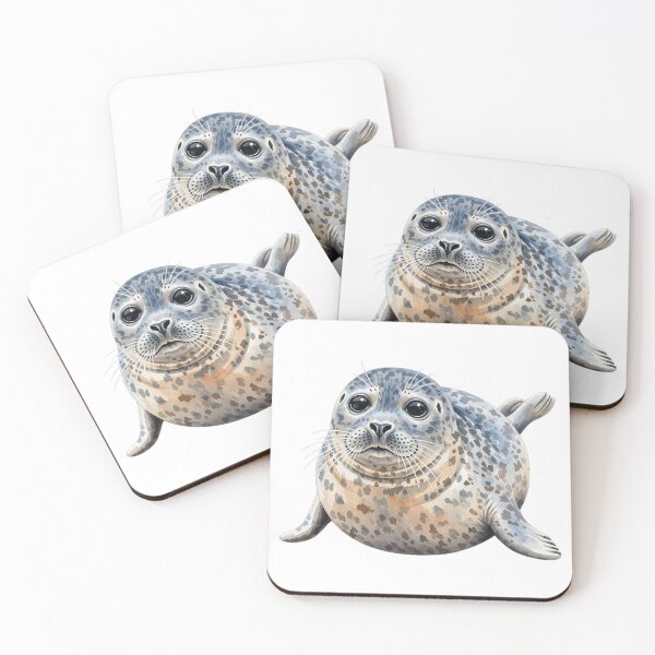 Item preview, Harbor seal designed and sold by 4rtistcDrift.