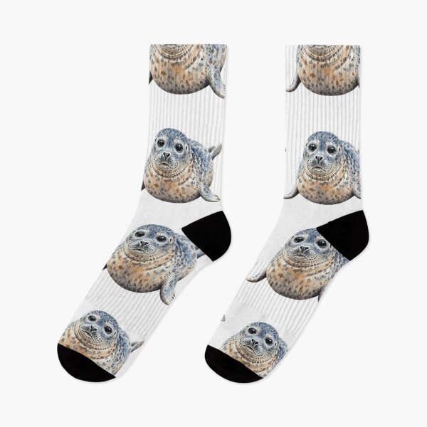 Item preview, Harbor seal designed and sold by 4rtistcDrift.