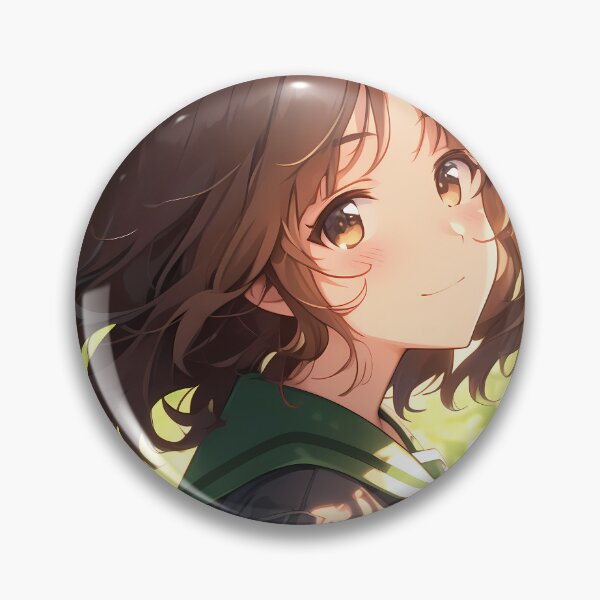 Item preview, Nishizumi Miho Girls und Panzer Anime Forest Sunlit Smile designed and sold by Spraykart.