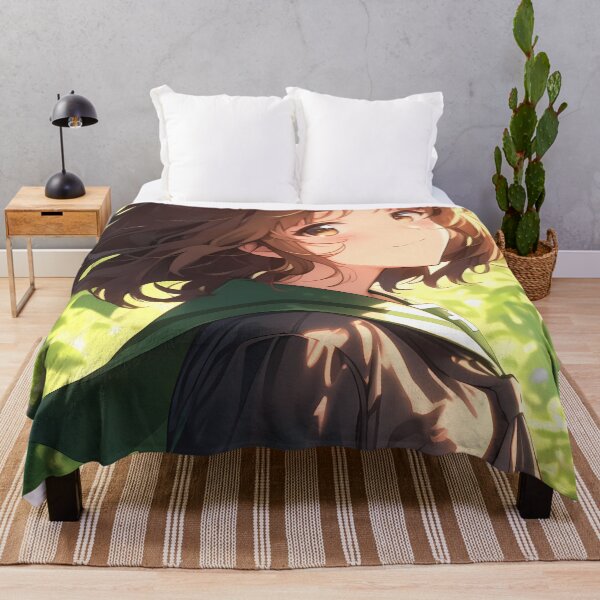 Item preview, Nishizumi Miho Girls und Panzer Anime Forest Sunlit Smile designed and sold by Spraykart.