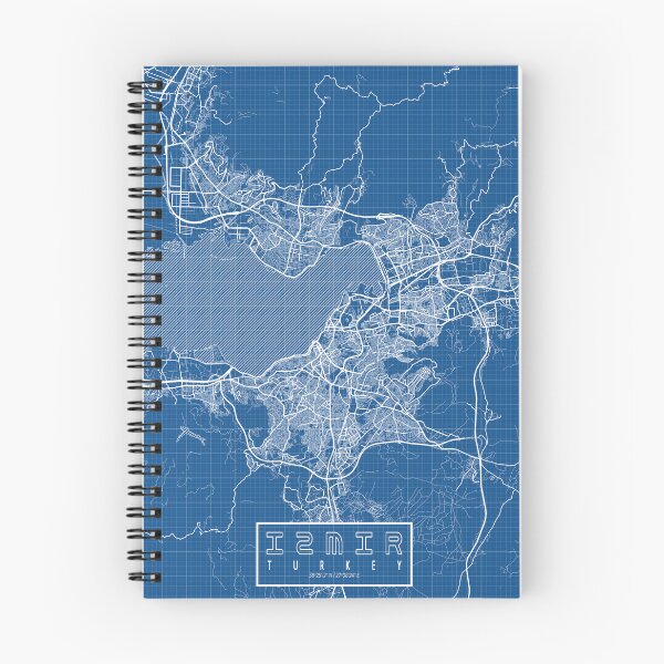 Item preview, Izmir City Map of Turkey - Blueprint designed and sold by deMAP.