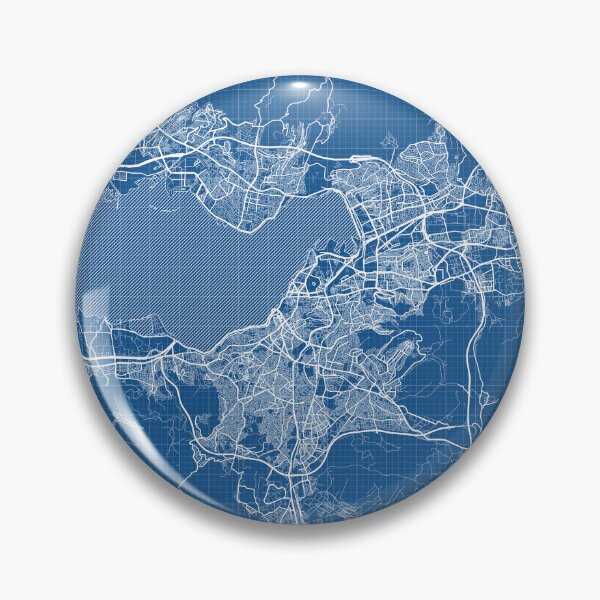 Item preview, Izmir City Map of Turkey - Blueprint designed and sold by deMAP.