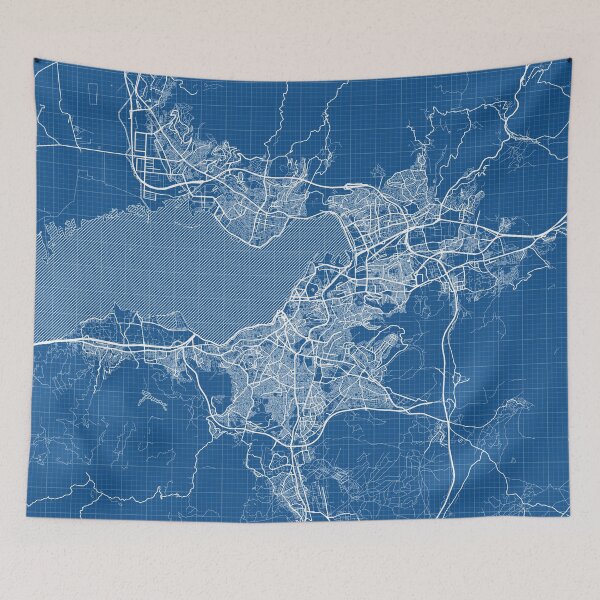 Item preview, Izmir City Map of Turkey - Blueprint designed and sold by deMAP.