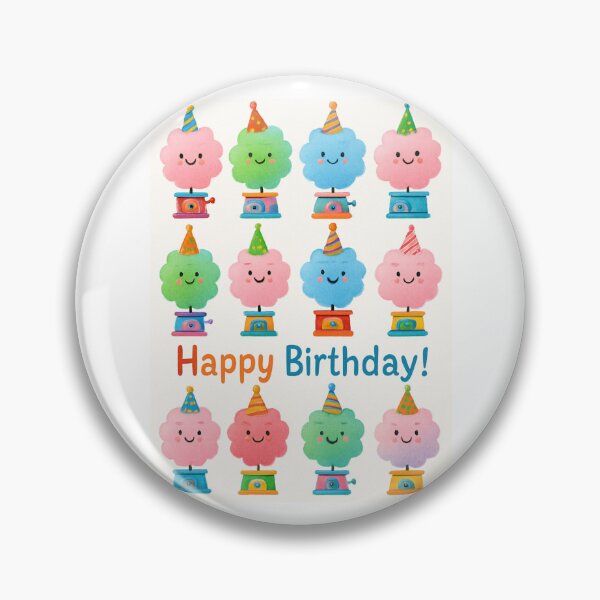 Item preview, Cotton Candy Party Hat cute happy birthday kawaii gift christmas happy designed and sold by CheeseBlueprint.