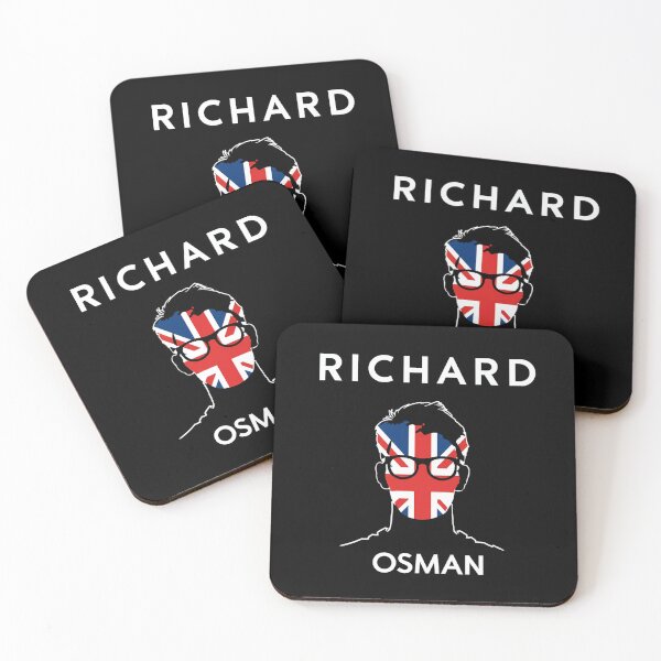 Item preview, Richard Osman Union Jack Portrait designed and sold by pixelrebellion77.